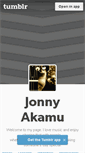Mobile Screenshot of jonnyakamu.com