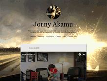 Tablet Screenshot of jonnyakamu.com